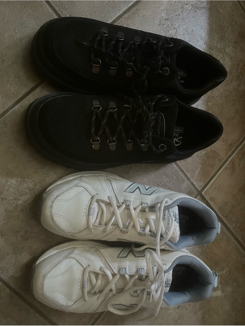 Skechers air cooled and New Balance shoes Women’s size 8